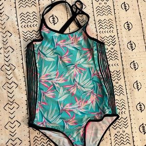 Big Chill Swimwear Big Girls One Piece Swimsuit